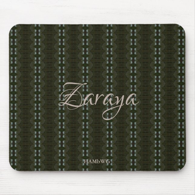 Mousepad HAMbyWG - Pad do mouse - Verde escuro cigano (Frente)
