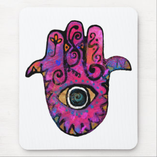 MOUSEPAD ** HAMSA COR-DE-ROSA **