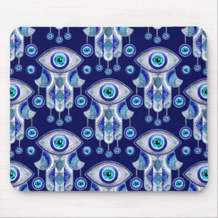 Mousepad Hamsa Hand - Mau Olho Padrão