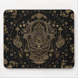 Mousepad Hamsa - Mão do Ornamento de Fátima