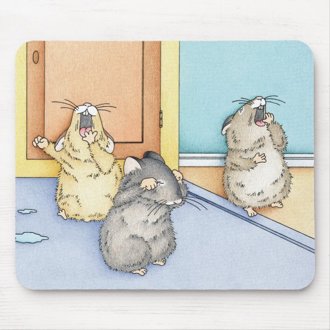 Mousepad Hamsters Sonolentos (Frente)