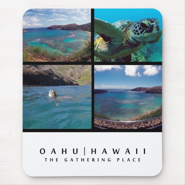 Mousepad Hanauma Bay Hawaii - Ilha de Oahu (Frente)