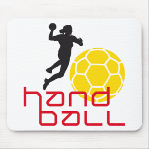 Mousepad handball woman