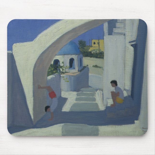 Mousepad Handstand Santorini (Frente)