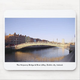 Mousepad Ha'penny Bridge Dublin City Irlanda