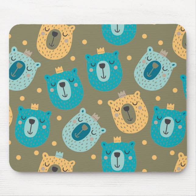 Mousepad Happy Bear Kings (Frente)