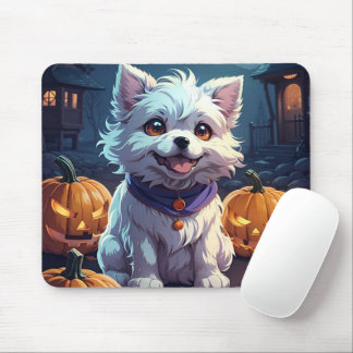 Mousepad Happy Doggy Halloween