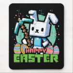 Mousepad Happy Easter Bunny Pixel Game<br><div class="desc">Happy Easter Bunny Pixel Game</div>
