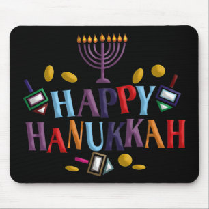 Mousepad Happy Hanukkah