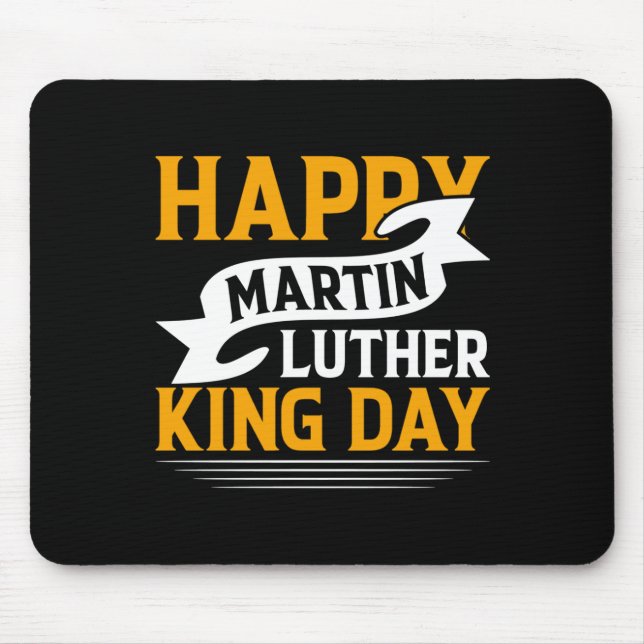 Mousepad Happy Martin Luther King Day Sticker (Frente)
