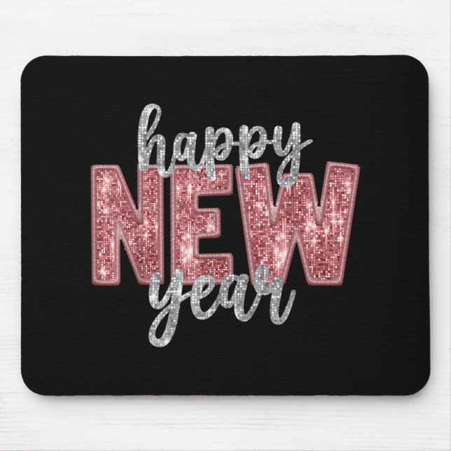 Mousepad Happy New Year 2026 New Year's Eve Party Countdown (Frente)