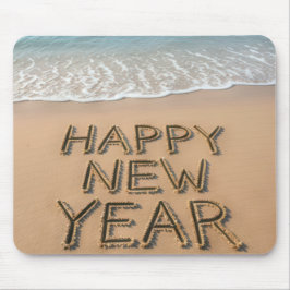 Mousepad Happy New Year Seashore