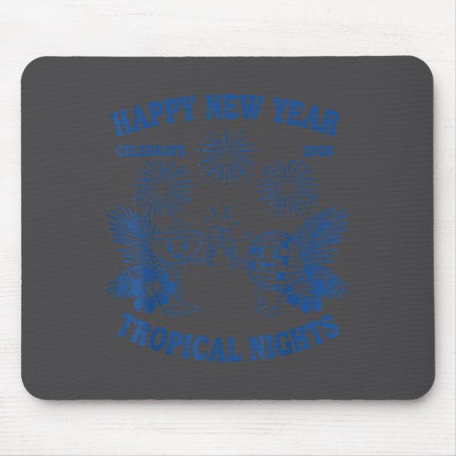 Mousepad Happy New Year Trocal Nights 2026 Celebration  (Frente)