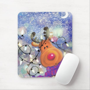 Mousepad Happy Reindeer - Natal