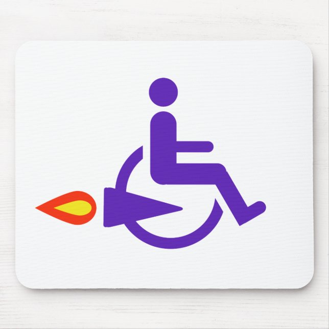 Mousepad Harldy Handicapped (Frente)