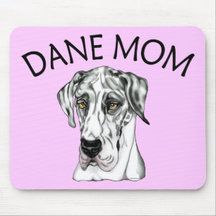 Mousepad Harlequin UC da mamã de great dane