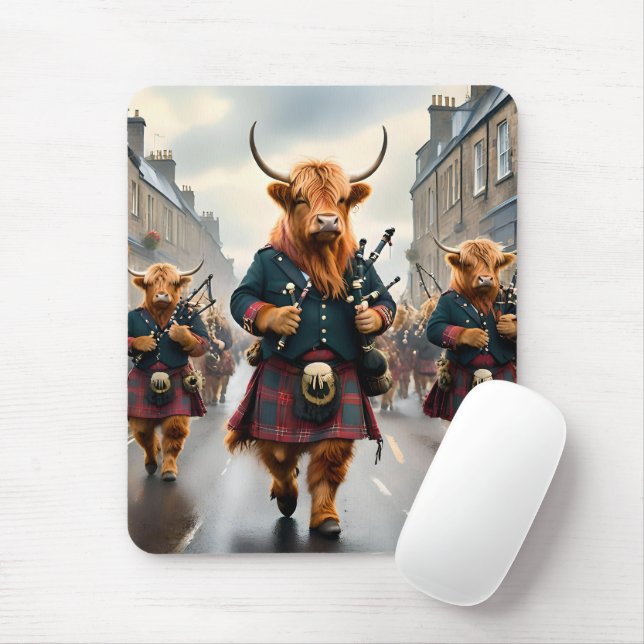 Mousepad Harmonia das Terras Altas: Banda de Vaca das Terra (Com mouse)