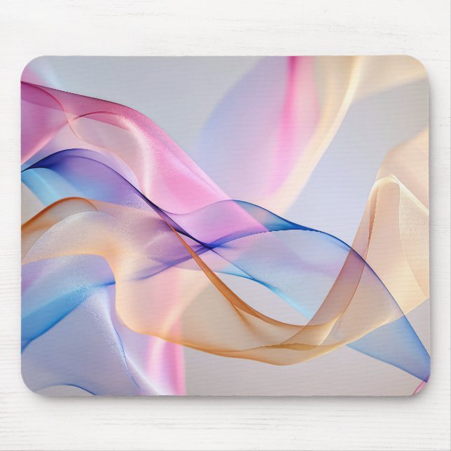Mousepad Harmonia Fluida em Movimento (Frente)