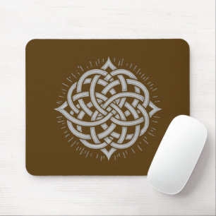 Mousepad Harmonia Infinita: Arte de Símbolo Mandala Celta S