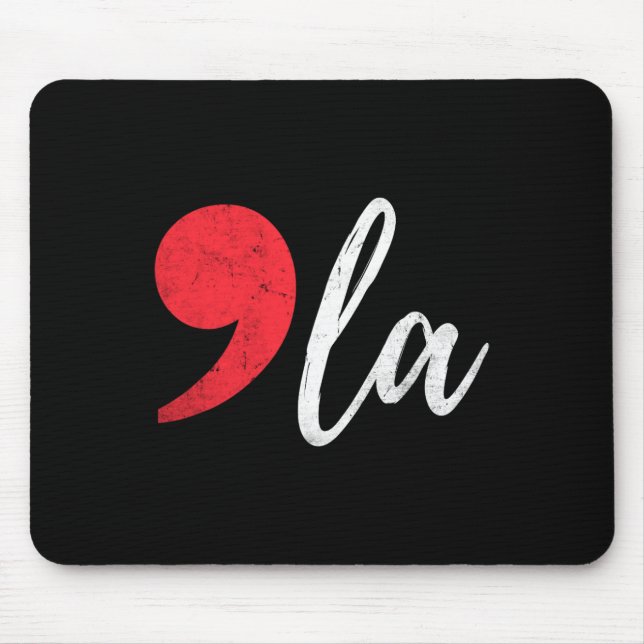 Mousepad Harris 2024 Presidente Comma La Funny (Frente)