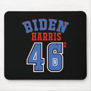 Mousepad Harris 46 ao quadrado Joe Biden 46º Presidente dos