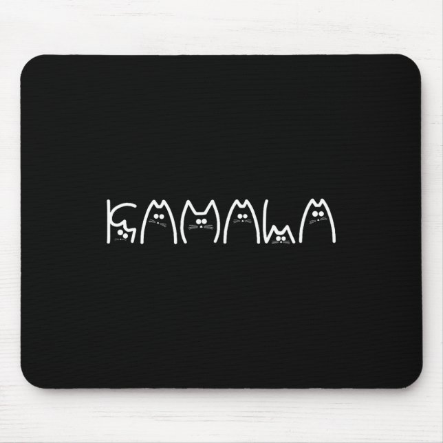 Mousepad Harris Cat Lettering Positive1 (Frente)