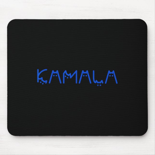 Mousepad Harris Cat Lettering Positive Funny 14 (Frente)