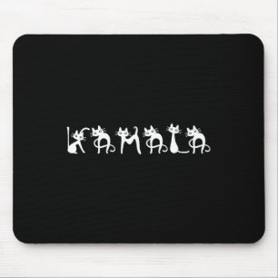 Mousepad Harris Cat Lettering Positivo