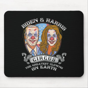 Mousepad Harris Circus Maiores Palhaços Na Terra Anti-Biden