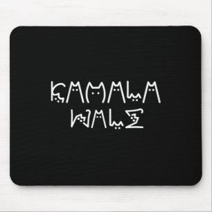Mousepad Harris Gato Letreiro Positivo Engraçado 9 