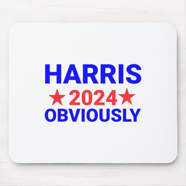 Mousepad Harris Para Presidente Obviamente 1 (Frente)