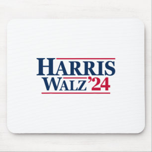 Mousepad Harris Tim Walz 2024 24 Para O Presidente Brat Usa