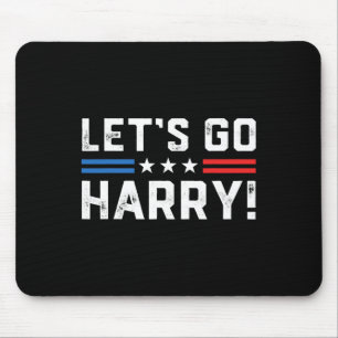 Mousepad Harris W 2024 Vamos Vai Harry Funny Harry B Políti