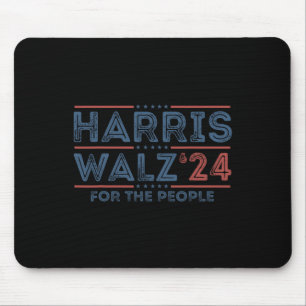 Mousepad Harris Wheimer 2024 Gato Divertido Eleição Kamala