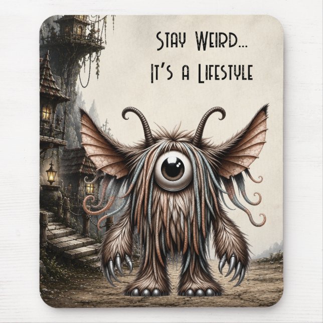 Mousepad Harry – A Fera de Olhos Grandes (Frente)