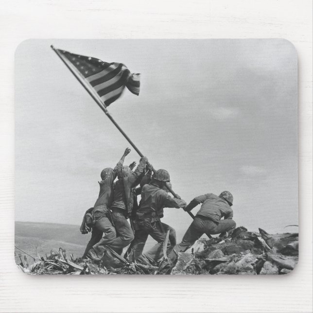 Mousepad Hasendo a Bandeira em Iwo Jima (Frente)