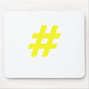Mousepad Hashtag