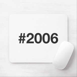 Mousepad Hashtag 19 Aniversário de Aniversário do Aniversár