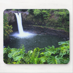 Mousepad Havaí, Ilha Grande, Hilo, Cachoeira Arco-íris, Exu