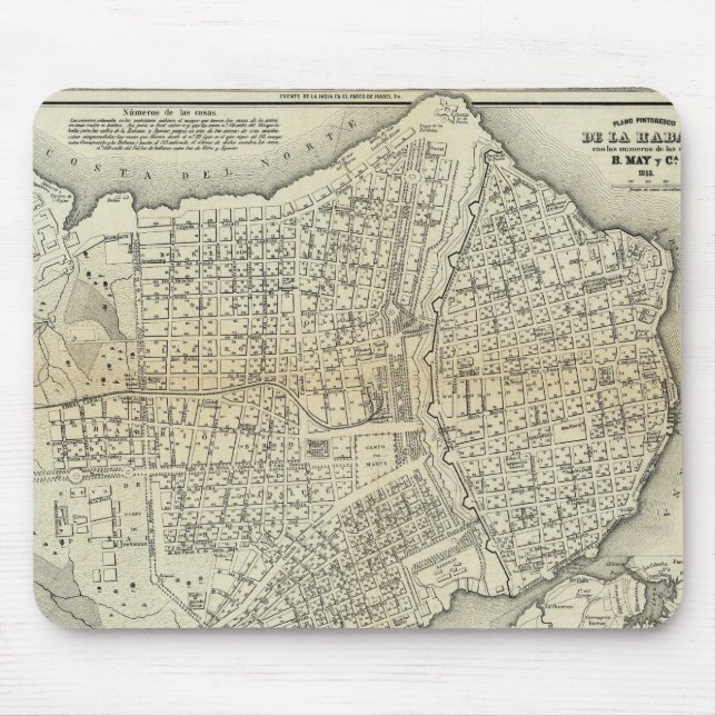 Mousepad Havana, Cuba (Frente)