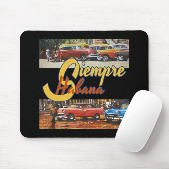 Mousepad Havana Cuba - Siempre Habana (Com mouse)