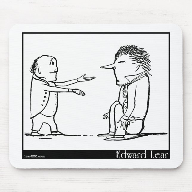 Mousepad Havia uma pessoa idosa de Sestri (Frente)