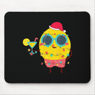 Mousepad Hawaiian Summer Tropical Xmas Lemon Funny Christma