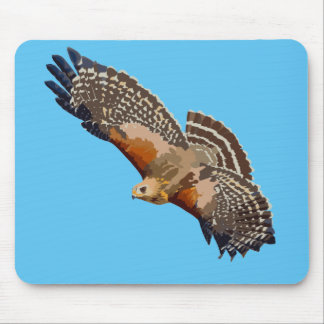 Mousepad Hawk de ombros vermelhos