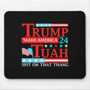 Mousepad Hawk Tuah Funny Viral Humor Meme Video Girl 24
