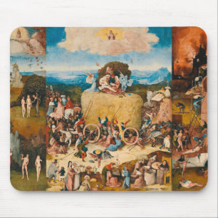 Mousepad Haywain Triptych - Hieronymus Bosch