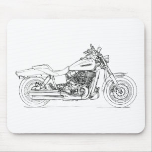 Mousepad HD CVO Dyna Bob gordo 2009