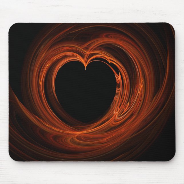 Mousepad Heart Fractal (Frente)