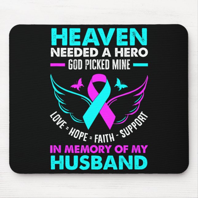 Mousepad Heaven Needed Hero God Ck Mine Husband Suicide Pre (Frente)