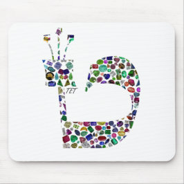 Mousepad Hebraico - Letra 'TET' feita com Ouros
